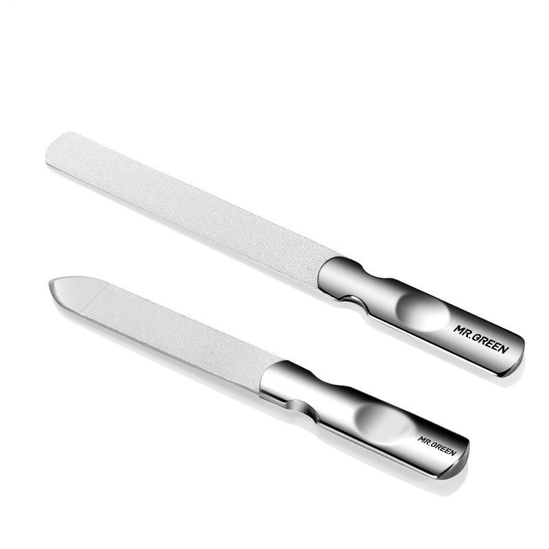 Limes à ongles en acier inoxydable-Manucure Professionnelle & précise