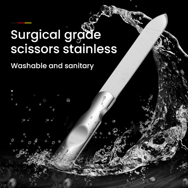Limes à ongles en acier inoxydable-Manucure Professionnelle & précise