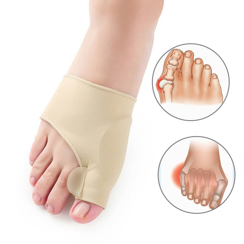 Lot d'attelles de correction d'orteils hallux valgus