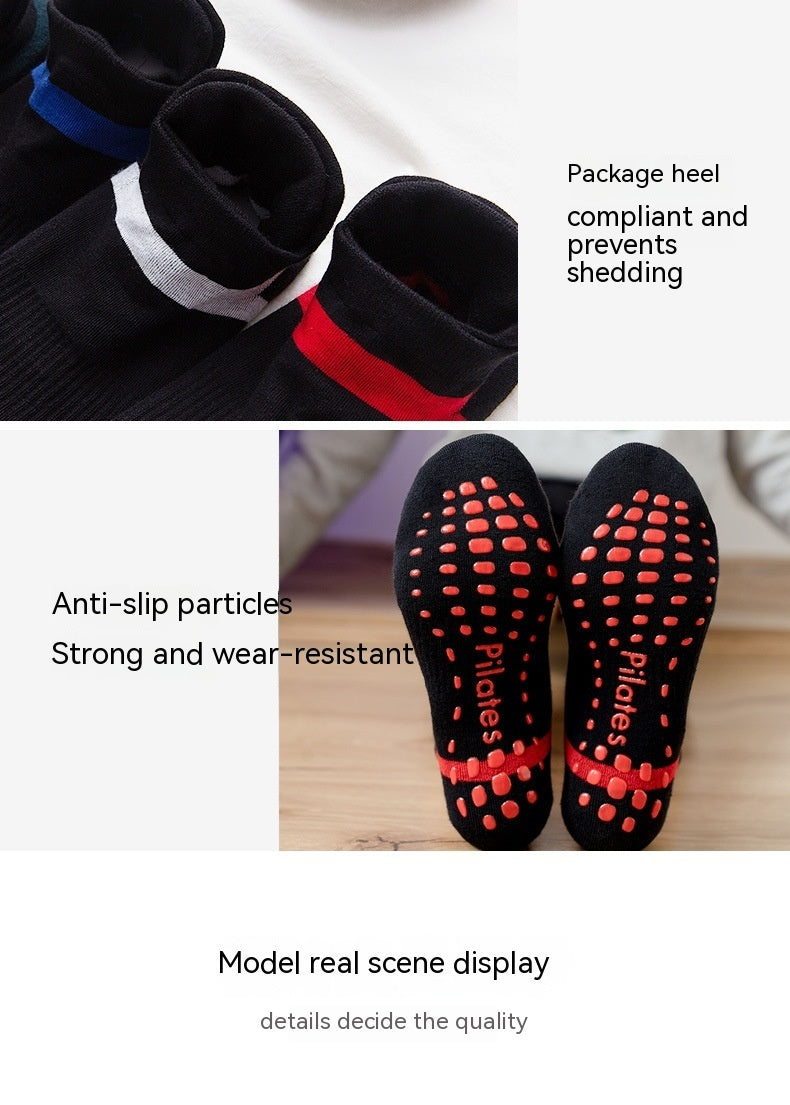 Chaussettes antidérapantes Yoga & Pilates confortables