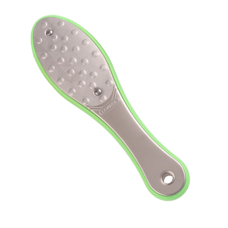 Limes à Pieds en Acier Inoxydable Non Électrique – Adoucit et Élimine les Callosités