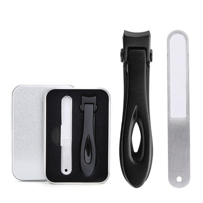 Kit Manucure Professionnel -Coupe-Ongles & Lime en Acier Inoxydable