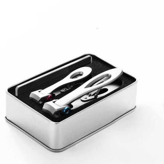 Kit Manucure Professionnel -Coupe-Ongles & Lime en Acier Inoxydable