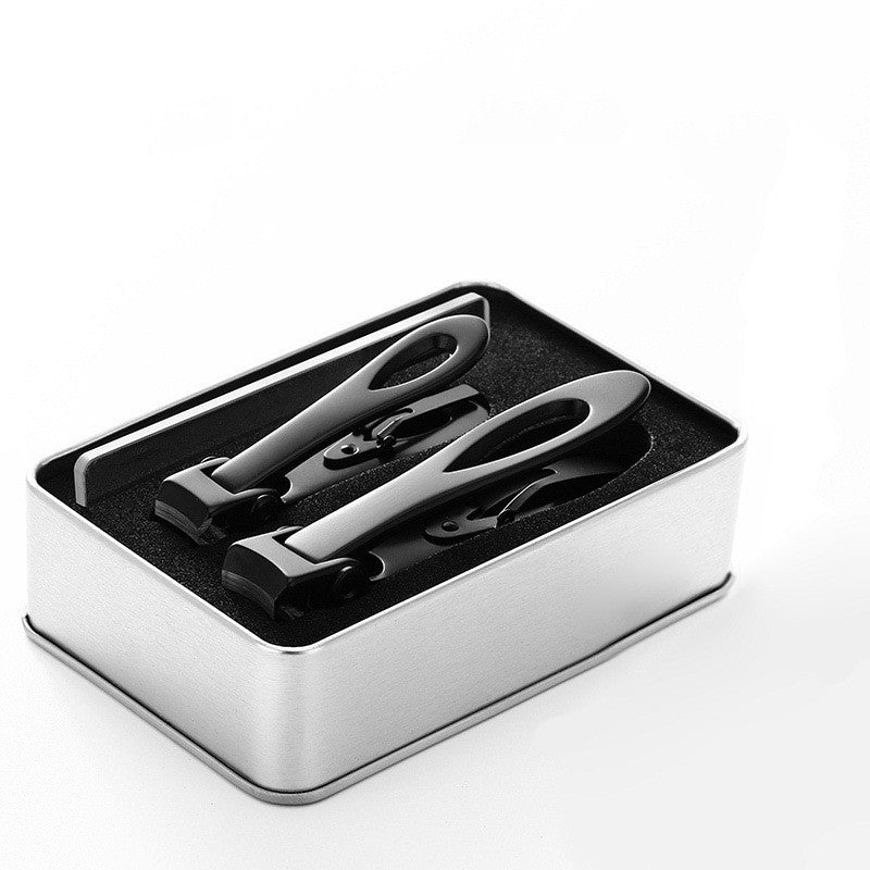 Kit Manucure Professionnel -Coupe-Ongles & Lime en Acier Inoxydable