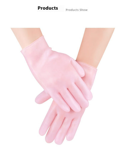 Gants & Chaussettes Hydratants  en Silicone Réutilisables