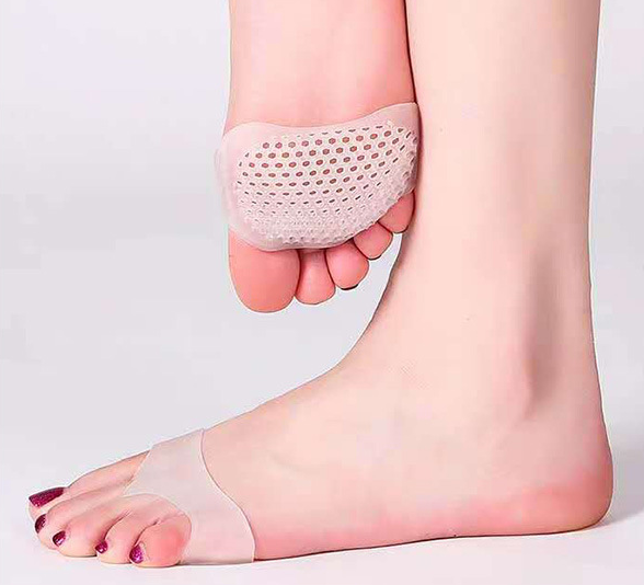 Lot de Séparateurs D'orteils Silicone avec Coussinet – Confort et Protection Anti-friction