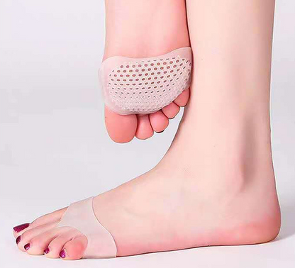 Lot de Séparateurs D'orteils Silicone avec Coussinet – Confort et Protection Anti-friction