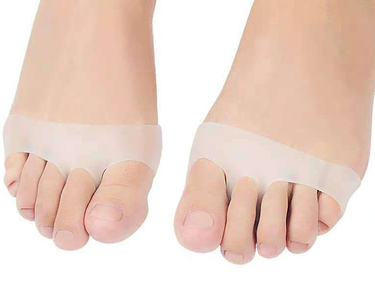 Lot de Séparateurs D'orteils Silicone avec Coussinet – Confort et Protection Anti-friction