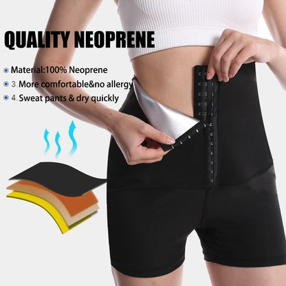 Short de Sudation Fitness Femme-Tonifiez votre Silhouette