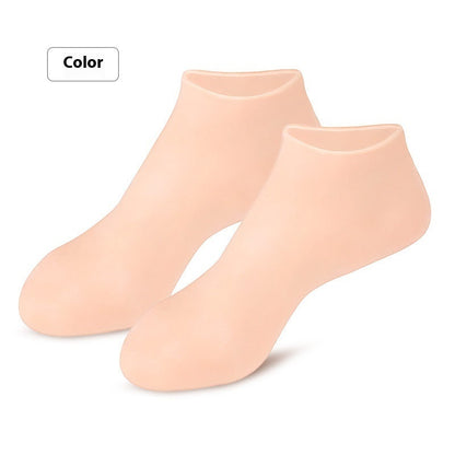 Gants & Chaussettes Hydratants  en Silicone Réutilisables