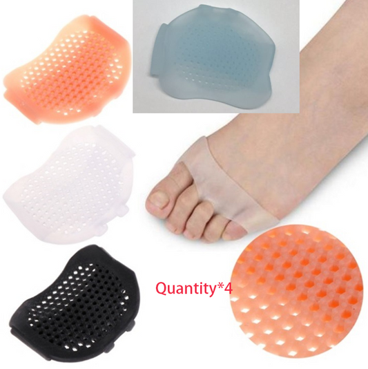 Lot de Séparateurs D'orteils Silicone avec Coussinet – Confort et Protection Anti-friction