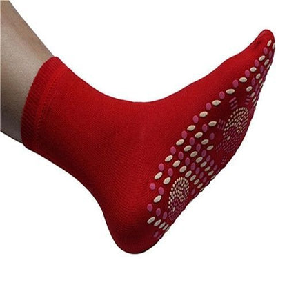 Chaussettes Chauffantes en Tourmaline Lot de 3 - Confort pour les Pieds