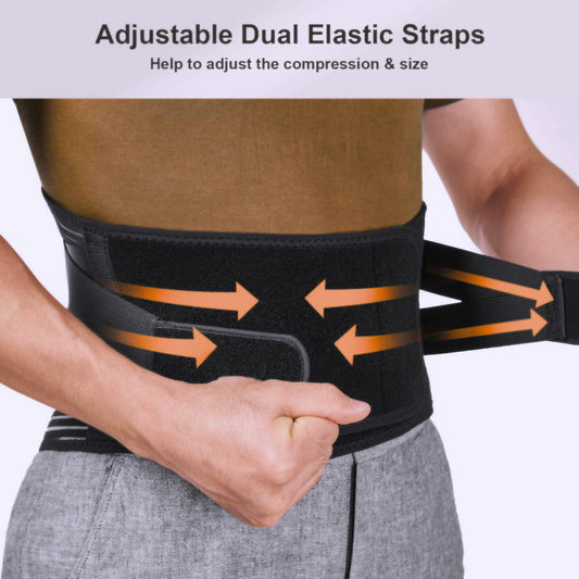 Ceinture lombaire flexible & renforcée pour adultes