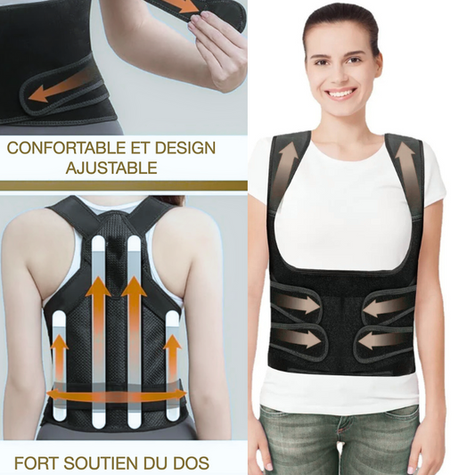 Correcteur de posture pour adultes - Bon maintien dorsal
