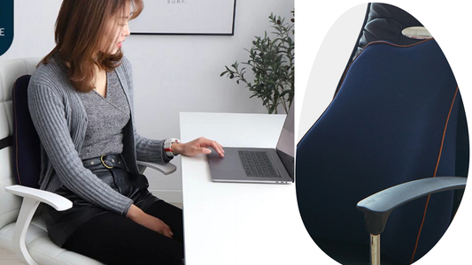 Coussin Dorsal Ergonomique à Mémoire de Forme - Confort et Soutien