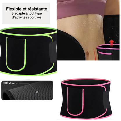 Ceinture abdominale de sudation Fitness – Boostez votre minceur