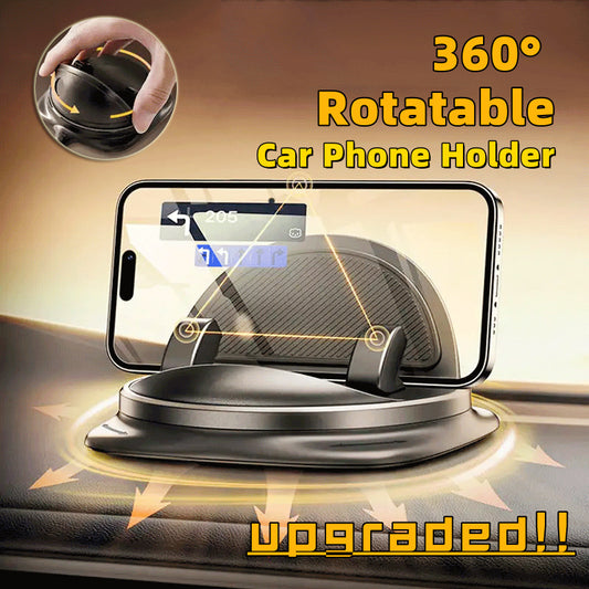 Support téléphone voiture – Stable & Rotatif, idéal pour la navigation
