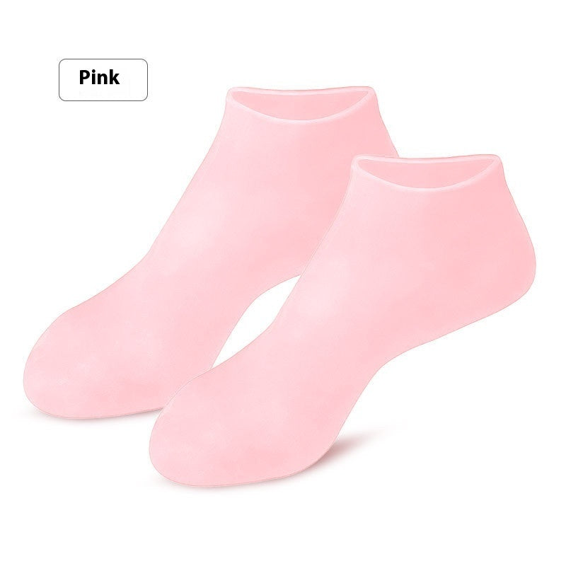 Gants & Chaussettes Hydratants  en Silicone Réutilisables