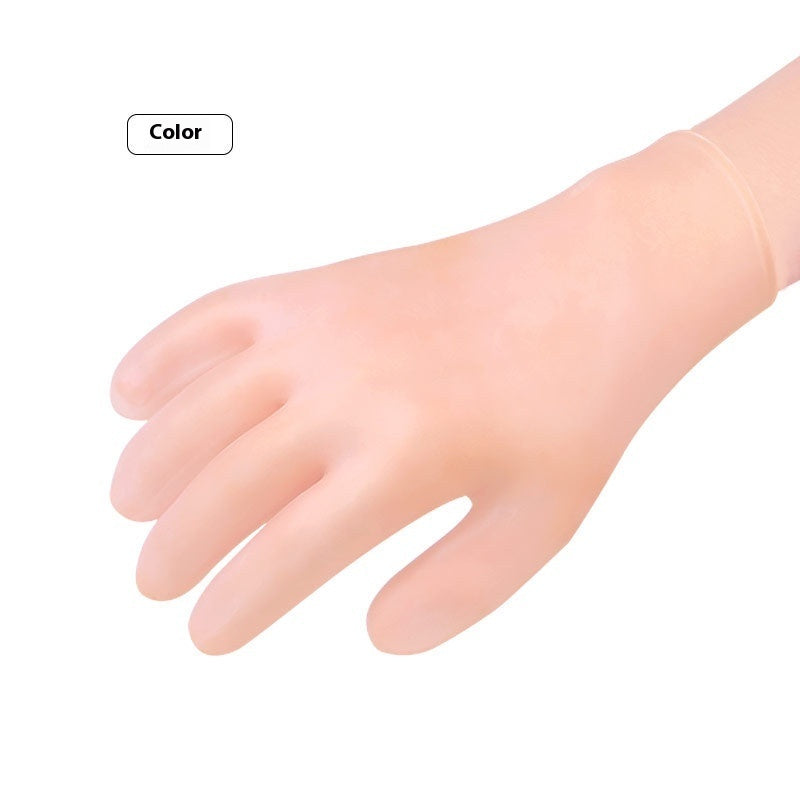 Gants & Chaussettes Hydratants  en Silicone Réutilisables